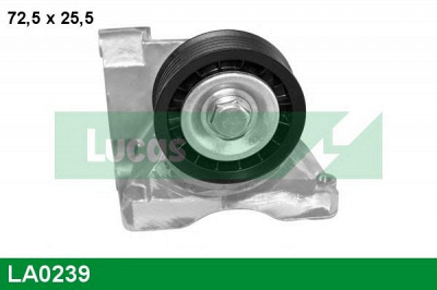 LUCAS ENGINE DRIVE la0239 -  Натяжной ролик, поликлиновой  ремень